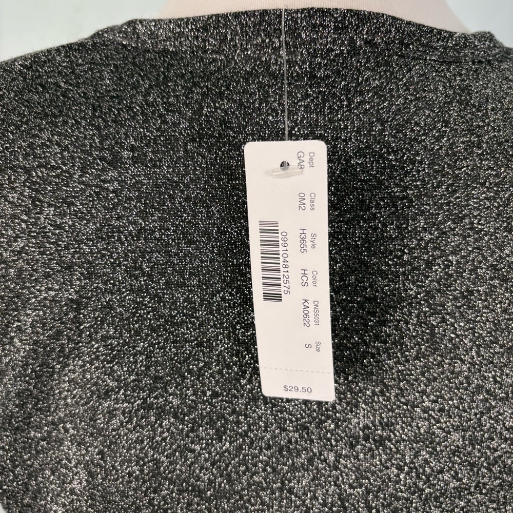 Sparkly Silver Sleeveless Top - Picture 5 of 9